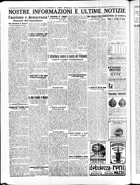 L'Unità : quotidiano degli operai e dei contadini